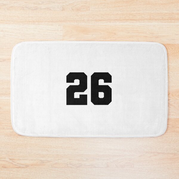 Item preview, 26, twenty six, black, soccer league designed and sold by Numbers-Art.