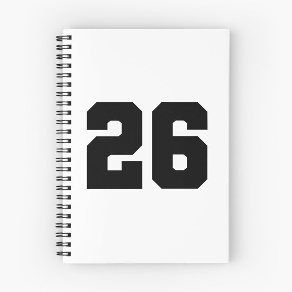 Item preview, 26, twenty six, black, soccer league designed and sold by Numbers-Art.