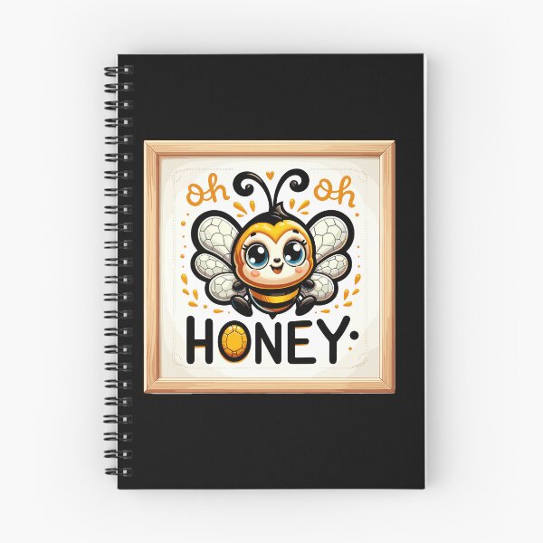 Item preview, Oh Honey - Bees Illustration designed and sold by MrERNST.