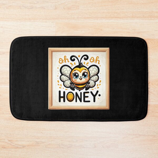 Item preview, Oh Honey - Bees Illustration designed and sold by MrERNST.