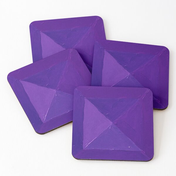 Item preview, Purple Scale Tile Pattern designed and sold by ErynImagination.