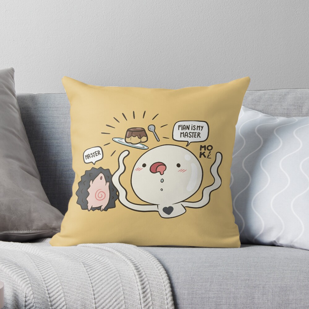 Item preview, Throw Pillow designed and sold by mokioki.