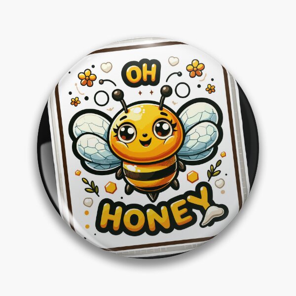 Item preview, Oh Honey - Bees Illustration designed and sold by MrERNST.