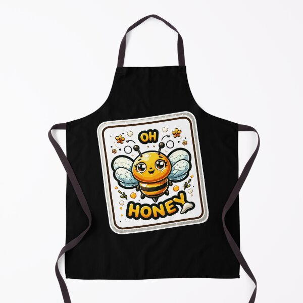 Item preview, Oh Honey - Bees Illustration designed and sold by MrERNST.