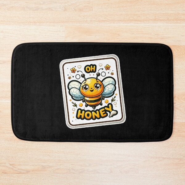 Item preview, Oh Honey - Bees Illustration designed and sold by MrERNST.