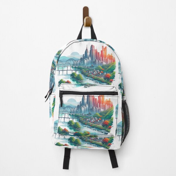Item preview, "The miraculous along the Han River of South Korea." designed and sold by PaintMeWorld.