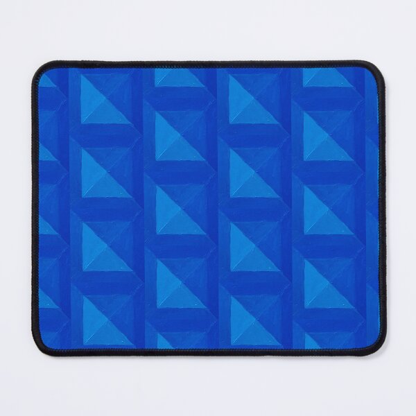 Item preview, Blue Scale Tile Pattern designed and sold by ErynImagination.