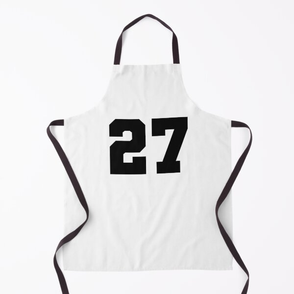 Item preview, 27, twenty seven, black, soccer league designed and sold by Numbers-Art.