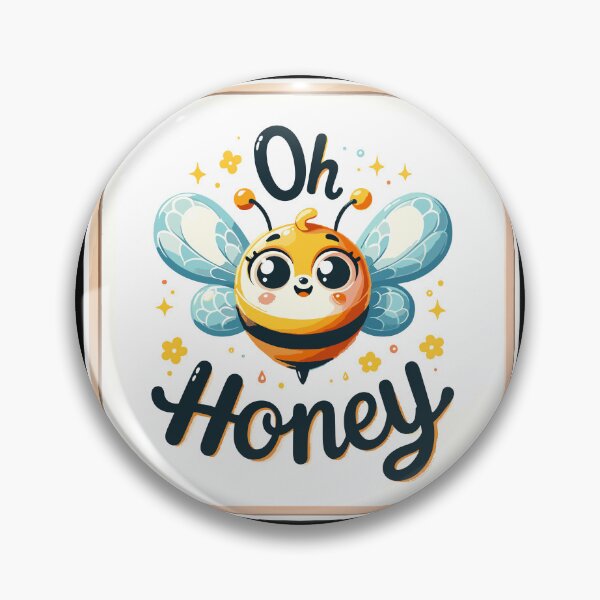 Item preview, Oh Honey - Bees Illustration designed and sold by MrERNST.