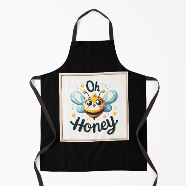 Item preview, Oh Honey - Bees Illustration designed and sold by MrERNST.