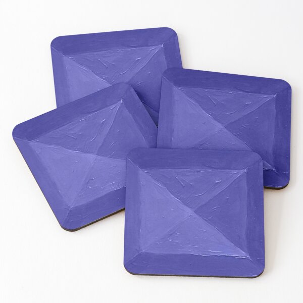 Item preview, Indigo Scale Tile Pattern designed and sold by ErynImagination.