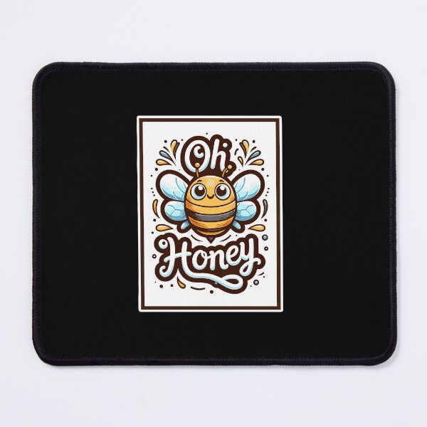 Item preview, Oh Honey - Bees Illustration designed and sold by MrERNST.