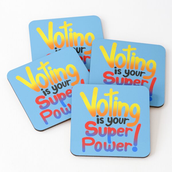 Item preview, Voting is your super power! designed and sold by MarySchwindt.