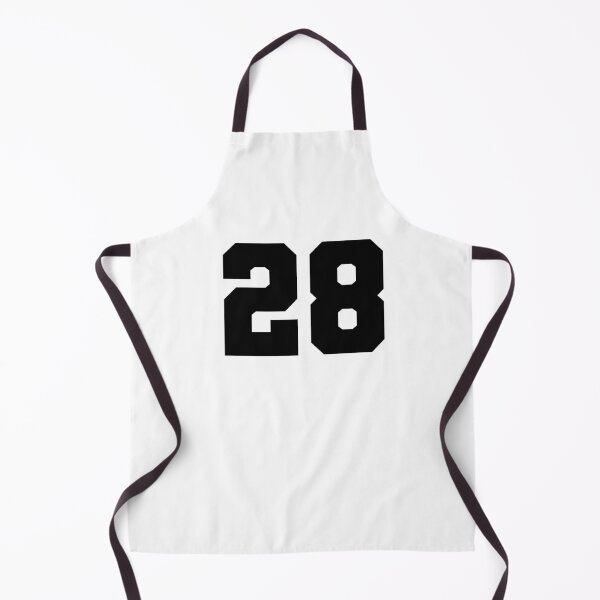 Item preview, 28, twenty eight, black, soccer league designed and sold by Numbers-Art.