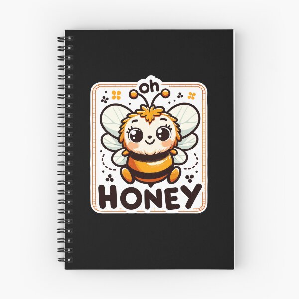 Item preview, Oh Honey - Bees Illustration designed and sold by MrERNST.
