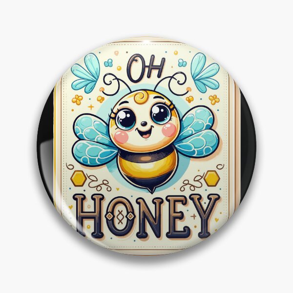 Item preview, Oh Honey - Bees Illustration designed and sold by MrERNST.