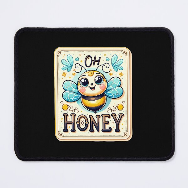 Item preview, Oh Honey - Bees Illustration designed and sold by MrERNST.