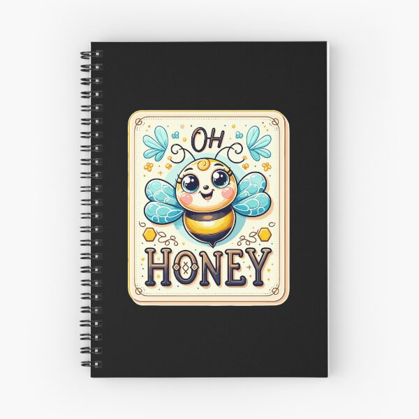 Item preview, Oh Honey - Bees Illustration designed and sold by MrERNST.