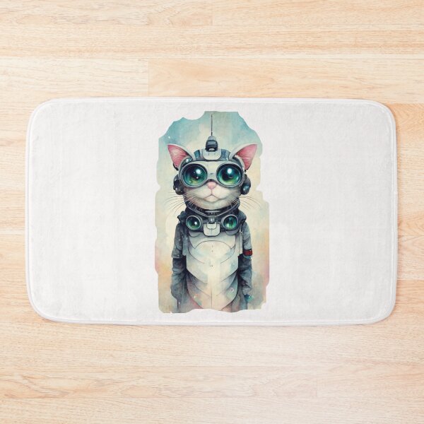 Item preview, Smart Sonic Cat Wearing Metaverse Glasses 2 designed and sold by Psycho-Crazy.