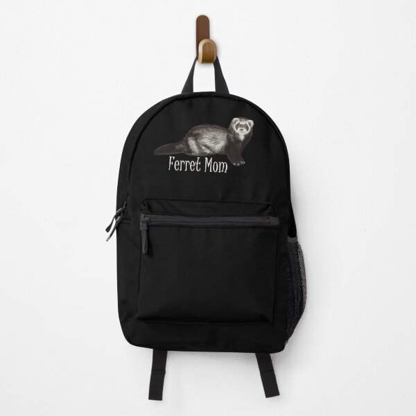 Item preview, Ferret Mom White Text with Sable Ferret designed and sold by MountMercantile.