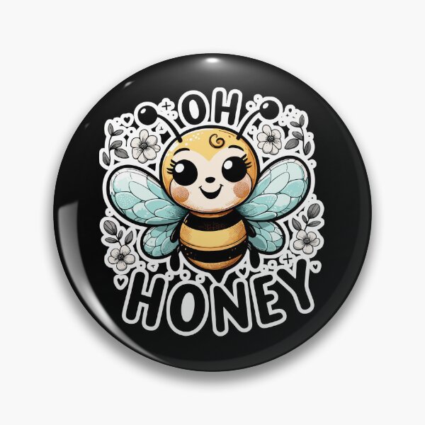 Item preview, Oh Honey - Bees Illustration designed and sold by MrERNST.
