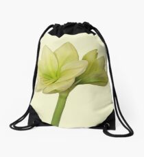 Moonlight Amaryllis II Drawstring Bag