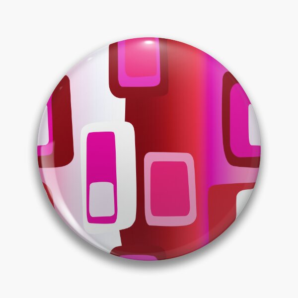 Artikelvorschau, Red and Pink Contemporary Retro  fabric designs entworfen und verkauft von Andimoot.