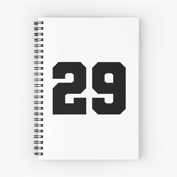 Item preview, 29, twenty nine, black, soccer league designed and sold by Numbers-Art.