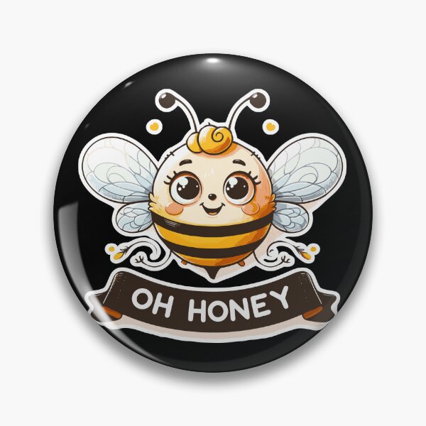 Item preview, Oh Honey - Bees Illustration designed and sold by MrERNST.
