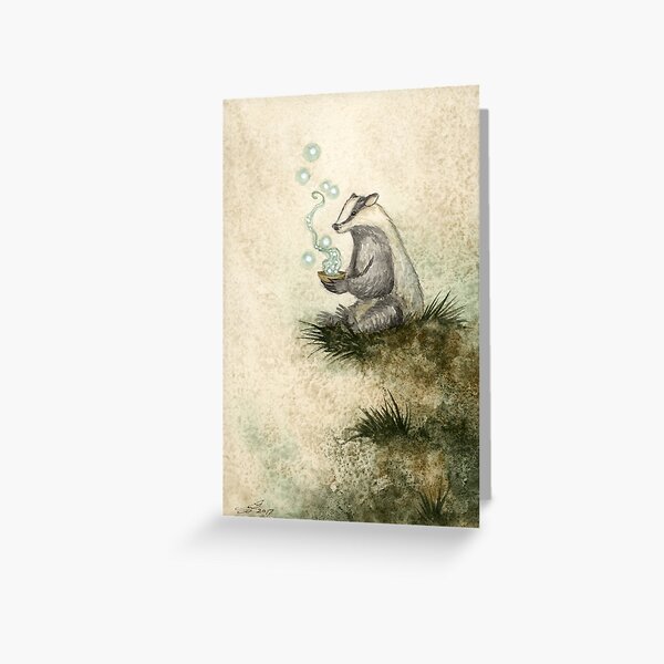 Item preview, Badger Magick designed and sold by AmyBrownArt.
