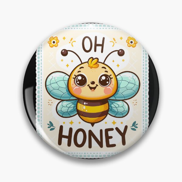 Item preview, Oh Honey - Bees Illustration designed and sold by MrERNST.
