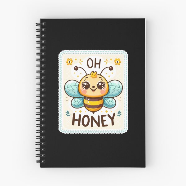 Item preview, Oh Honey - Bees Illustration designed and sold by MrERNST.