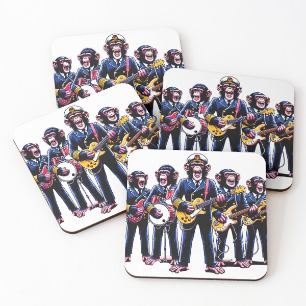 Item preview, Chimpanzee Yacht Rock Jam  designed and sold by HippieFarms11.