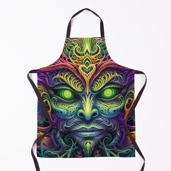 Item preview, Vivid Dreamweaver - Colorful Psychedelic Entity Tapestry Art designed and sold by pooshda.