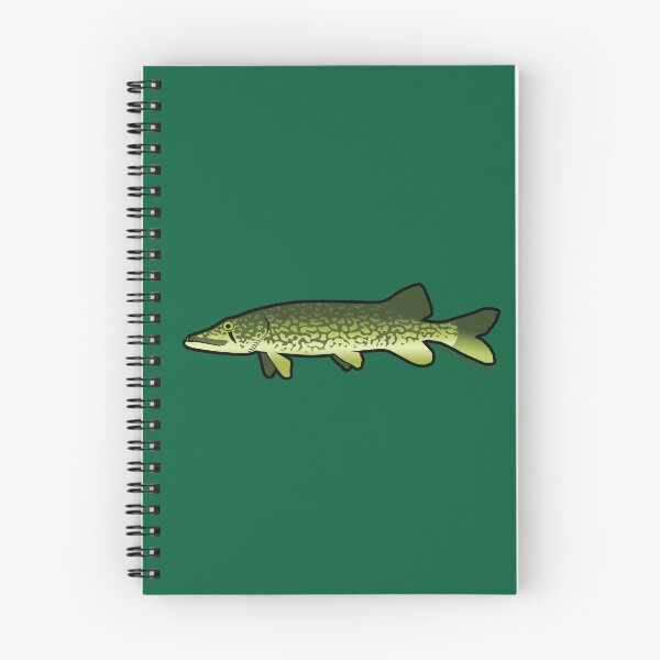 Item preview, Chain Pickerel, Green Pattern designed and sold by CraneCreek.