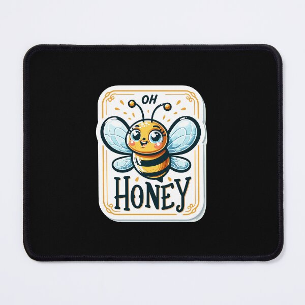 Item preview, Oh Honey - Bees Illustration designed and sold by MrERNST.