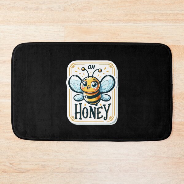 Item preview, Oh Honey - Bees Illustration designed and sold by MrERNST.