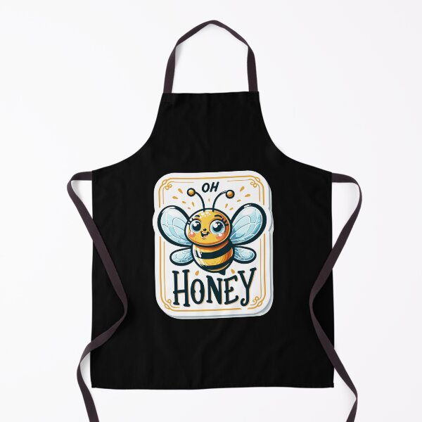 Item preview, Oh Honey - Bees Illustration designed and sold by MrERNST.