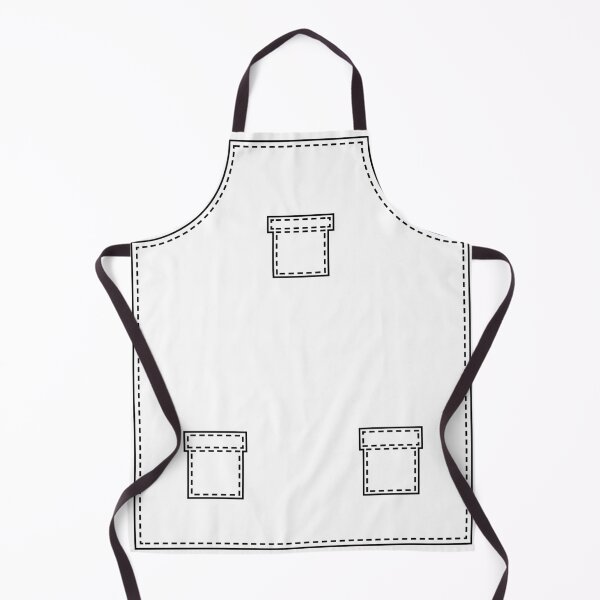 Item preview, Cartoon Stitching Apron designed and sold by Curcubitta.