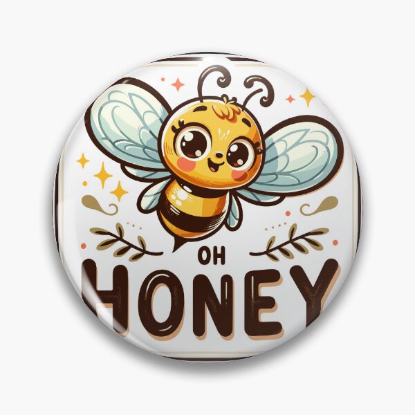 Item preview, Oh Honey - Bees Illustration designed and sold by MrERNST.
