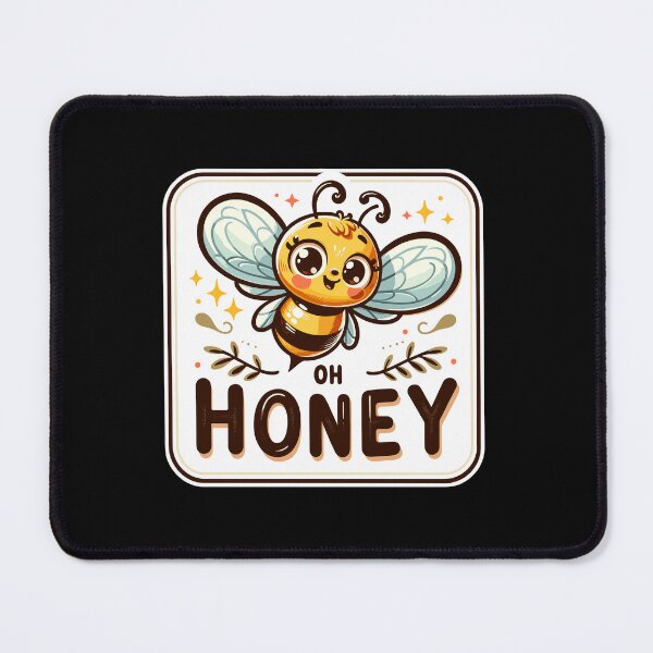 Item preview, Oh Honey - Bees Illustration designed and sold by MrERNST.