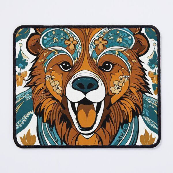 Item preview, :"Vibrant Bear: Colorful Wildlife Sticker" designed and sold by Eandbeyond.