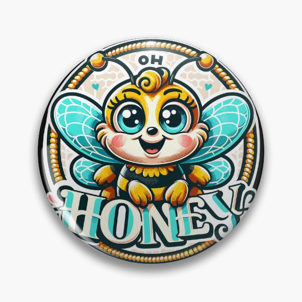 Item preview, Oh Honey - Bees Illustration designed and sold by MrERNST.