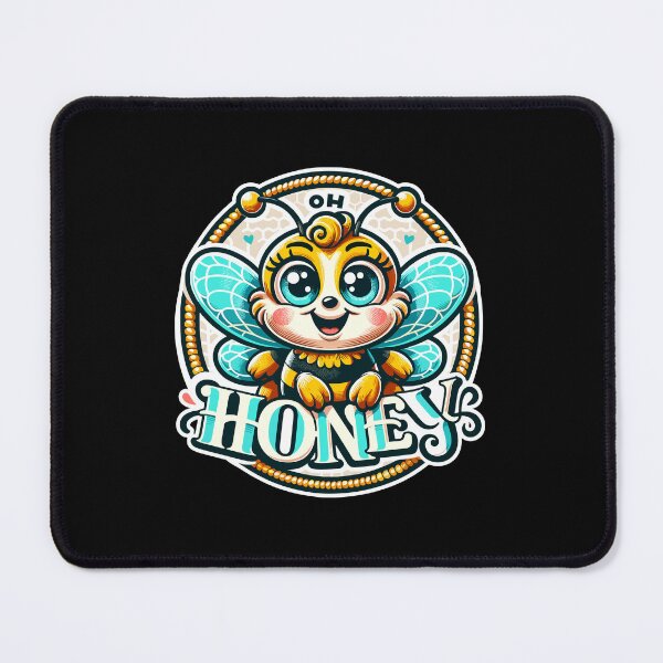 Item preview, Oh Honey - Bees Illustration designed and sold by MrERNST.