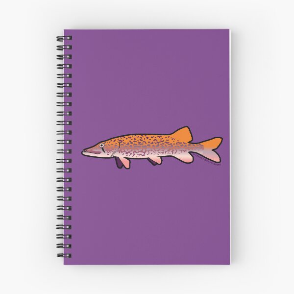 Item preview, Chain Pickerel, Orange and Pink Pattern designed and sold by CraneCreek.