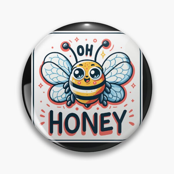 Item preview, Oh Honey - Bees Illustration designed and sold by MrERNST.