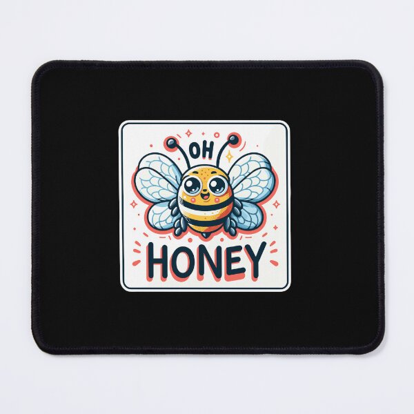 Item preview, Oh Honey - Bees Illustration designed and sold by MrERNST.