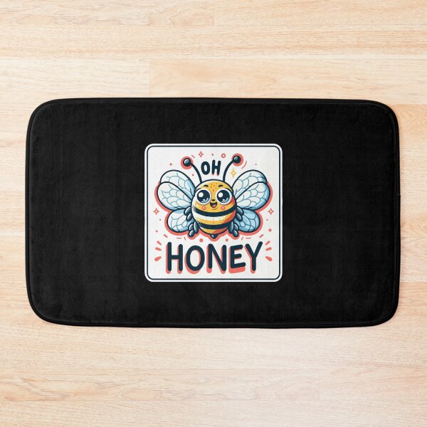 Item preview, Oh Honey - Bees Illustration designed and sold by MrERNST.