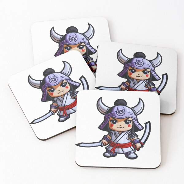 Item preview, Cool Iron On Patches, Cute Little Samurai designed and sold by saloui.