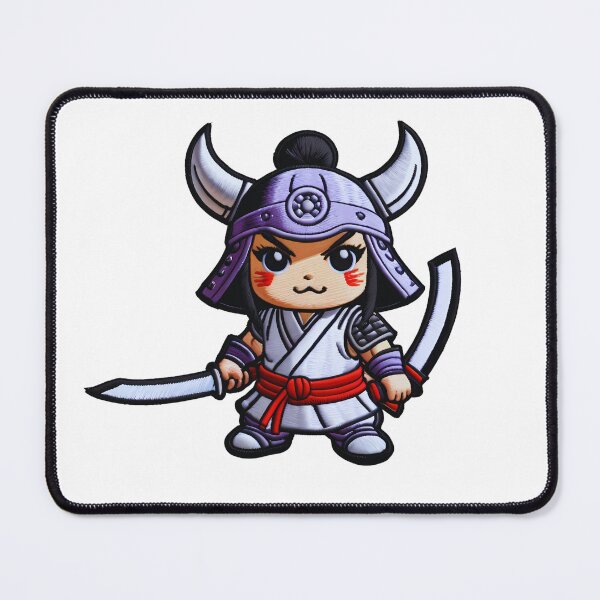Item preview, Cool Iron On Patches, Cute Little Samurai designed and sold by saloui.